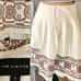 The Limited Sunburst & Lace Lined Skirt