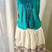 The Limited Sunburst & Lace Lined Skirt