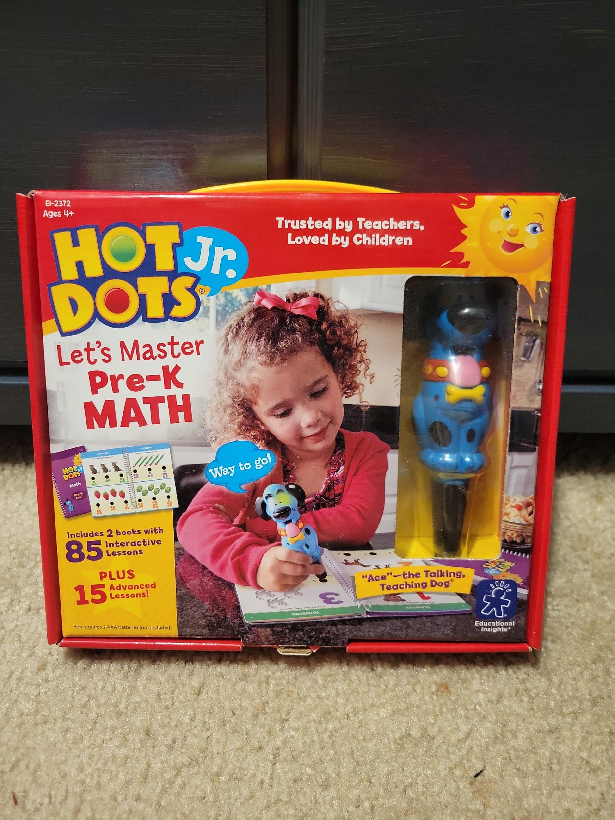Hot Dots Jr Pre-K Math