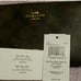 COACH Double Corner Zip Wristlet Brown/Black Signature Coated Canvas 87591 108
