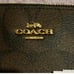 COACH Double Corner Zip Wristlet Brown/Black Signature Coated Canvas 87591 108