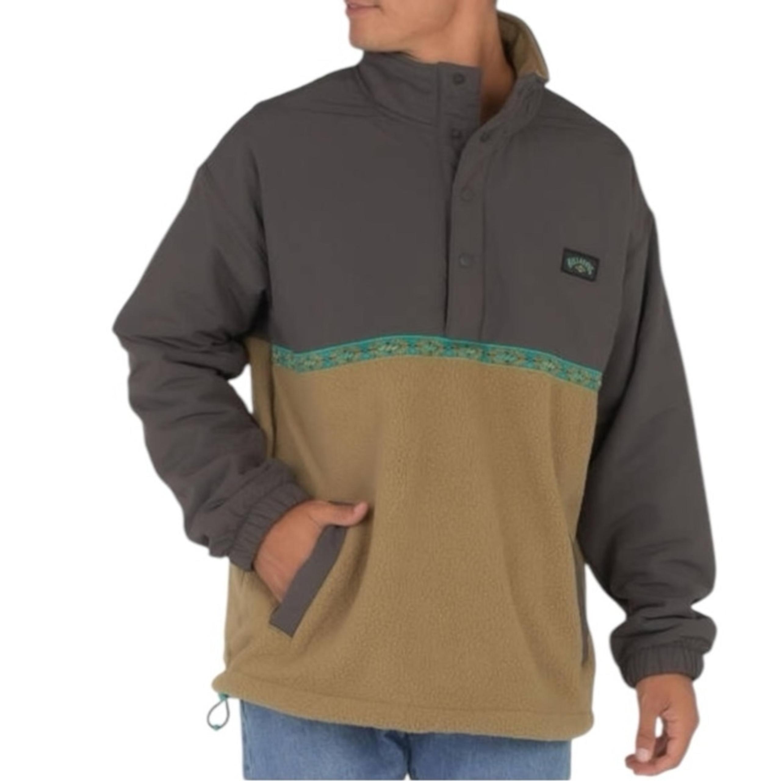 BILLABONG Mens Fleece Jacket Sz S Pull over Surf Style