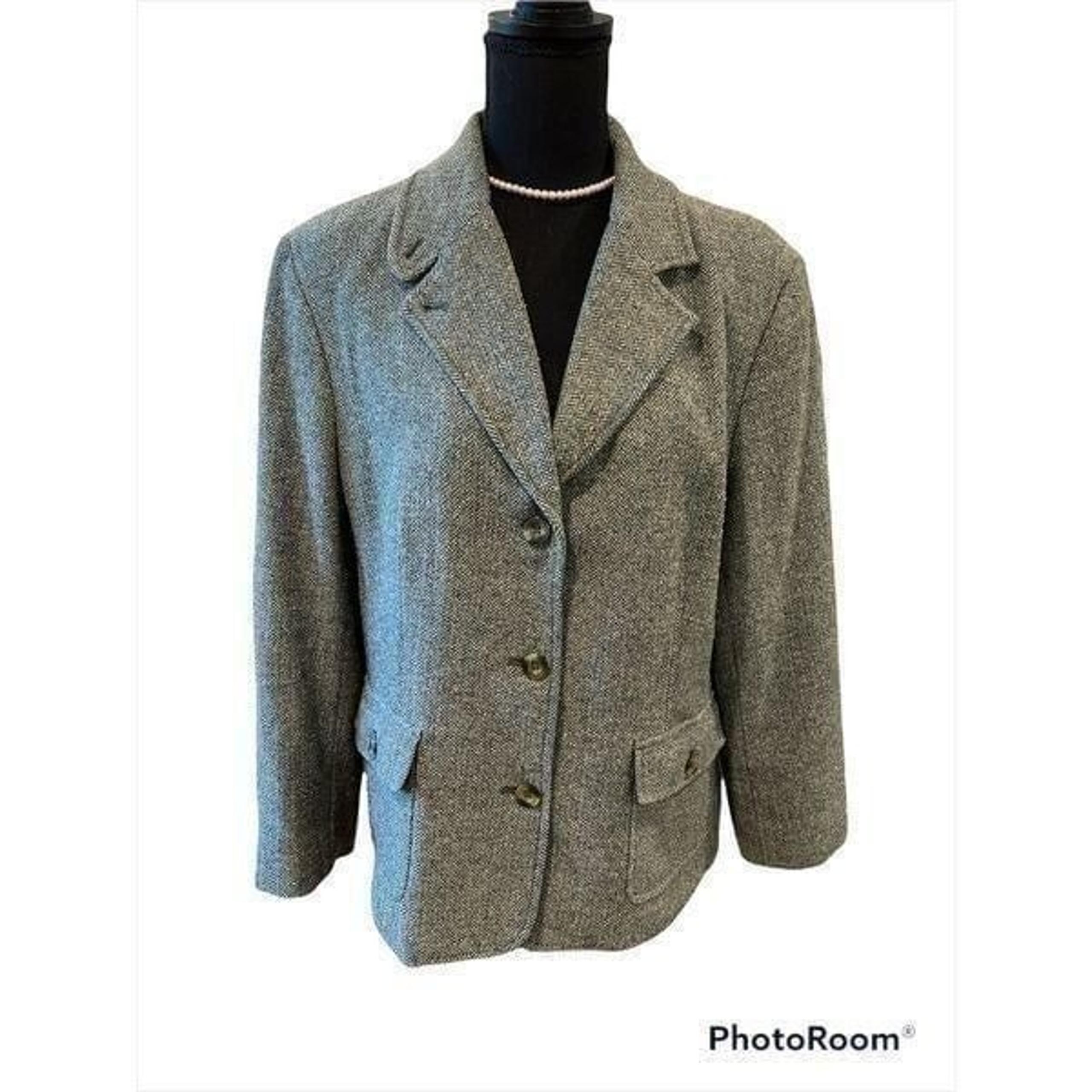 Herringbone Wool Jacket by L.L. Bean