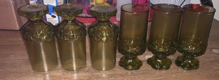 Tiffin Franciscan Goblets