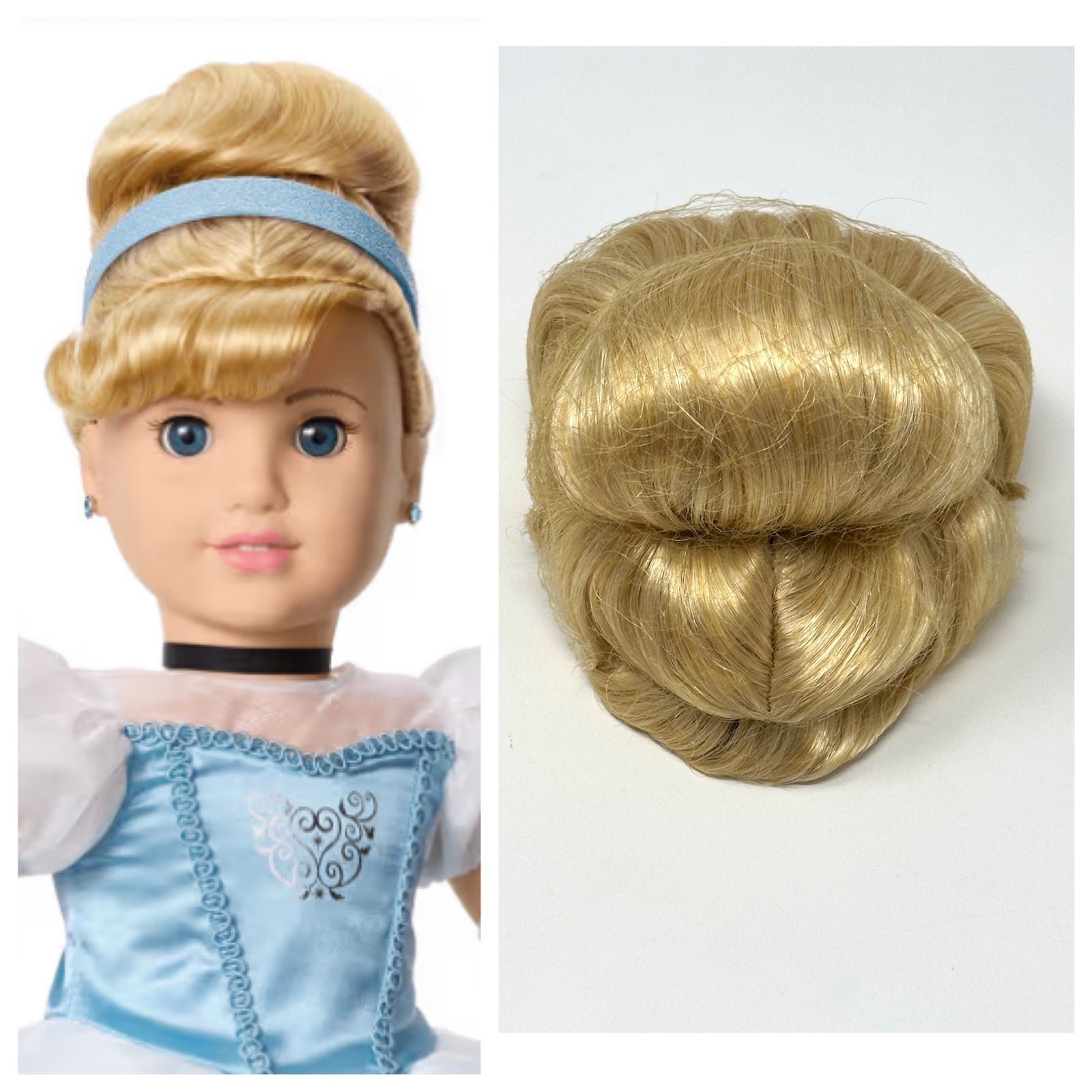 New American Girl Doll Disney Cinderella Wig