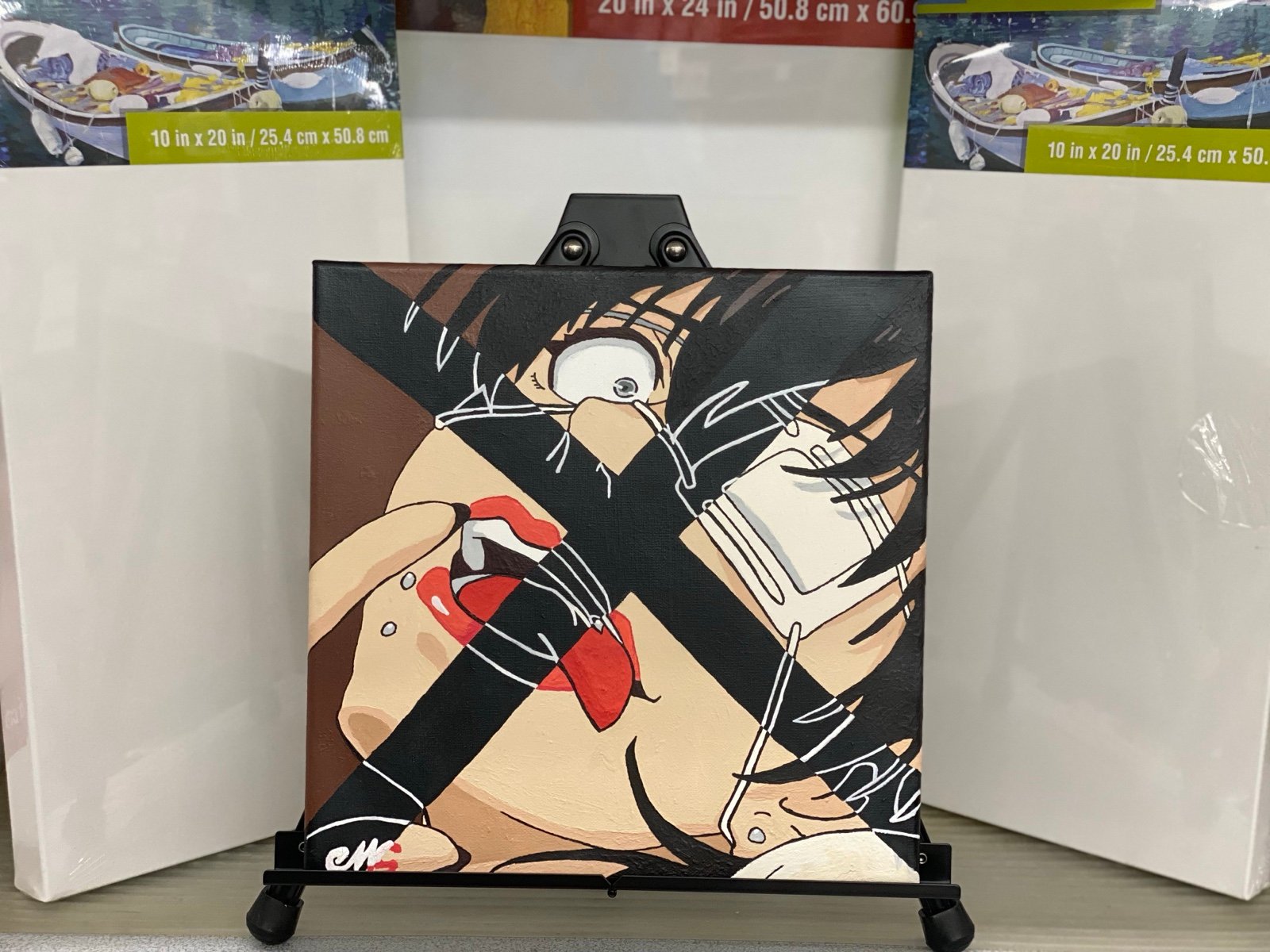 Kakegurui Painting - Midari Edition 12x12