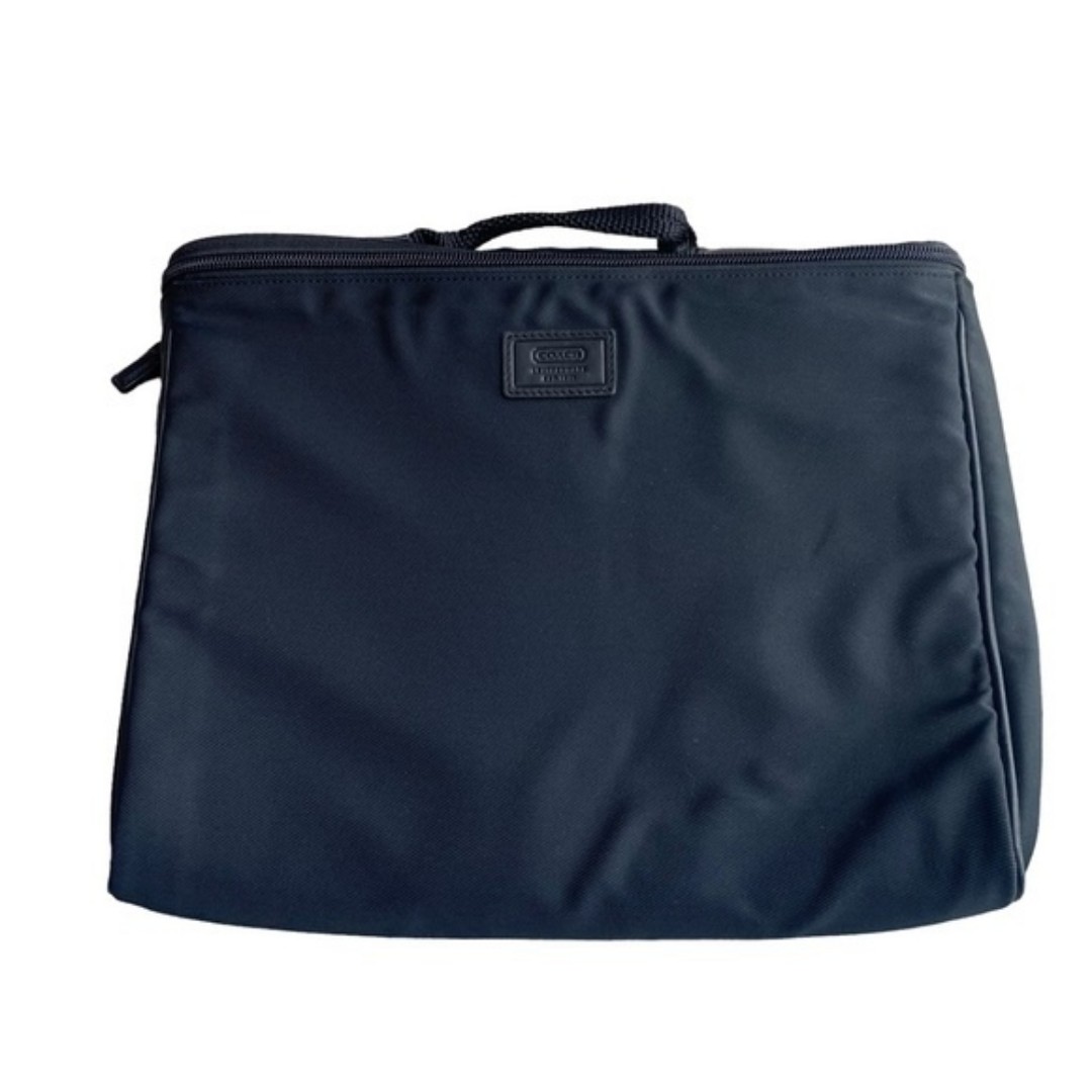 Coach Laptop Tablet Travel Work Bag Black