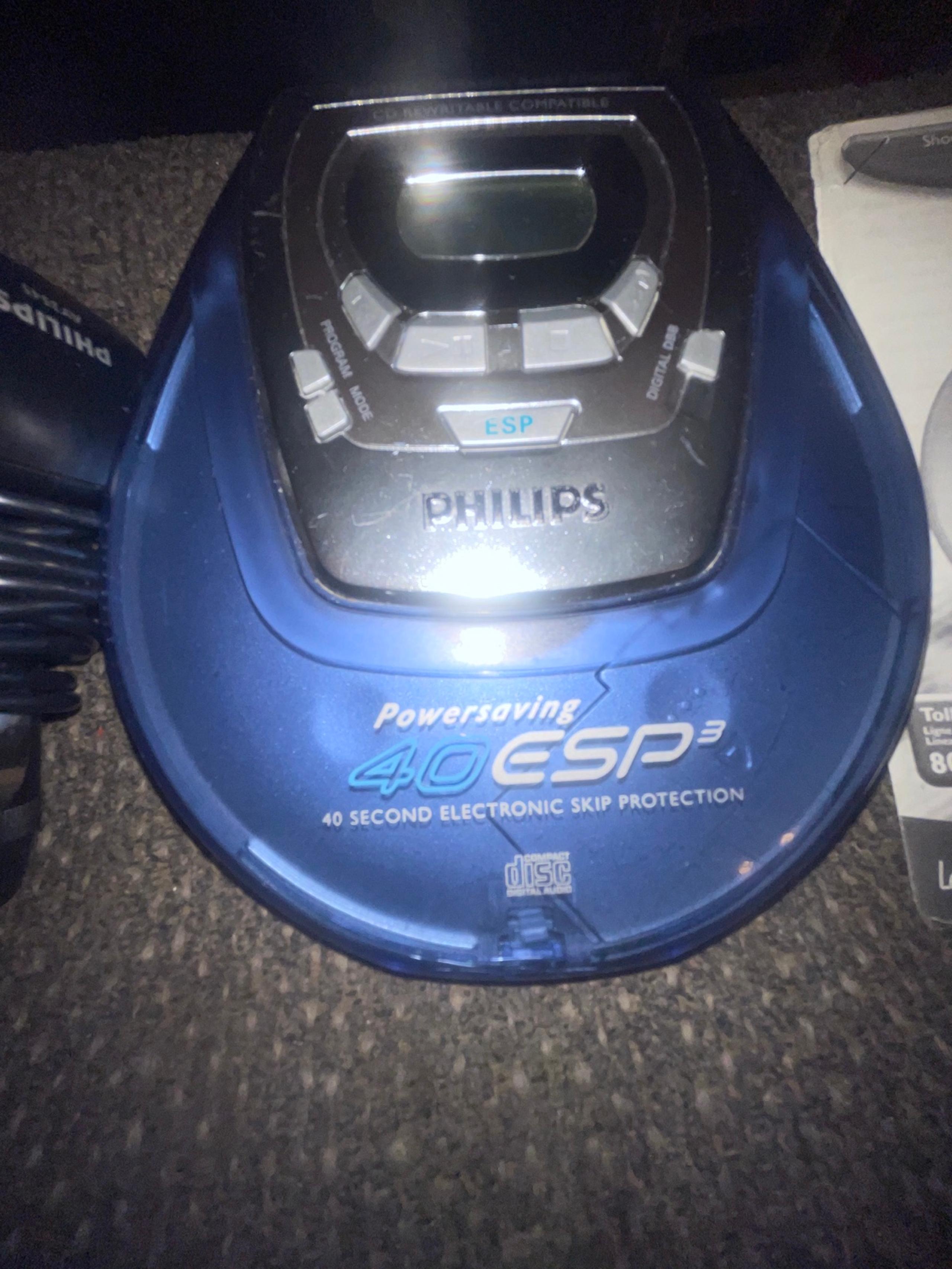 Philips Shockproof CD Player Walkman