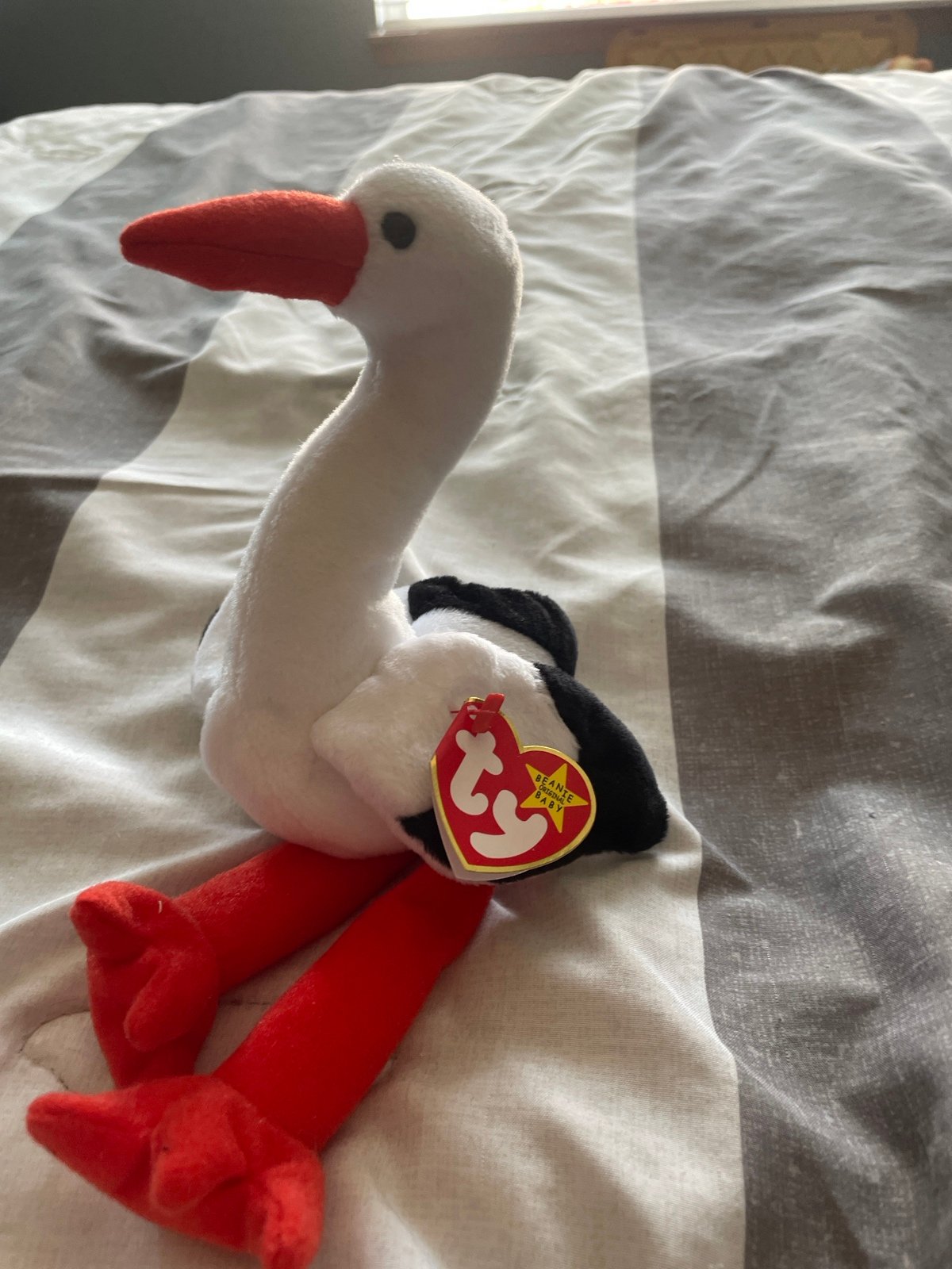 Ty Beanie Babies Stilts The Stork