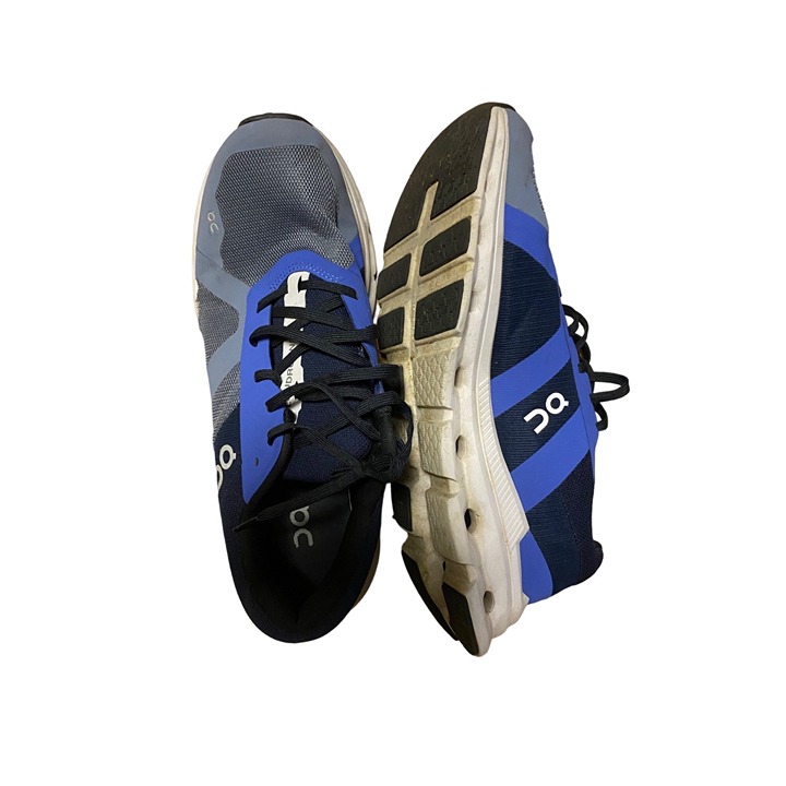 On Cloudrunner Men's 2024 Metal/Midnight Size 10 Pre Owned