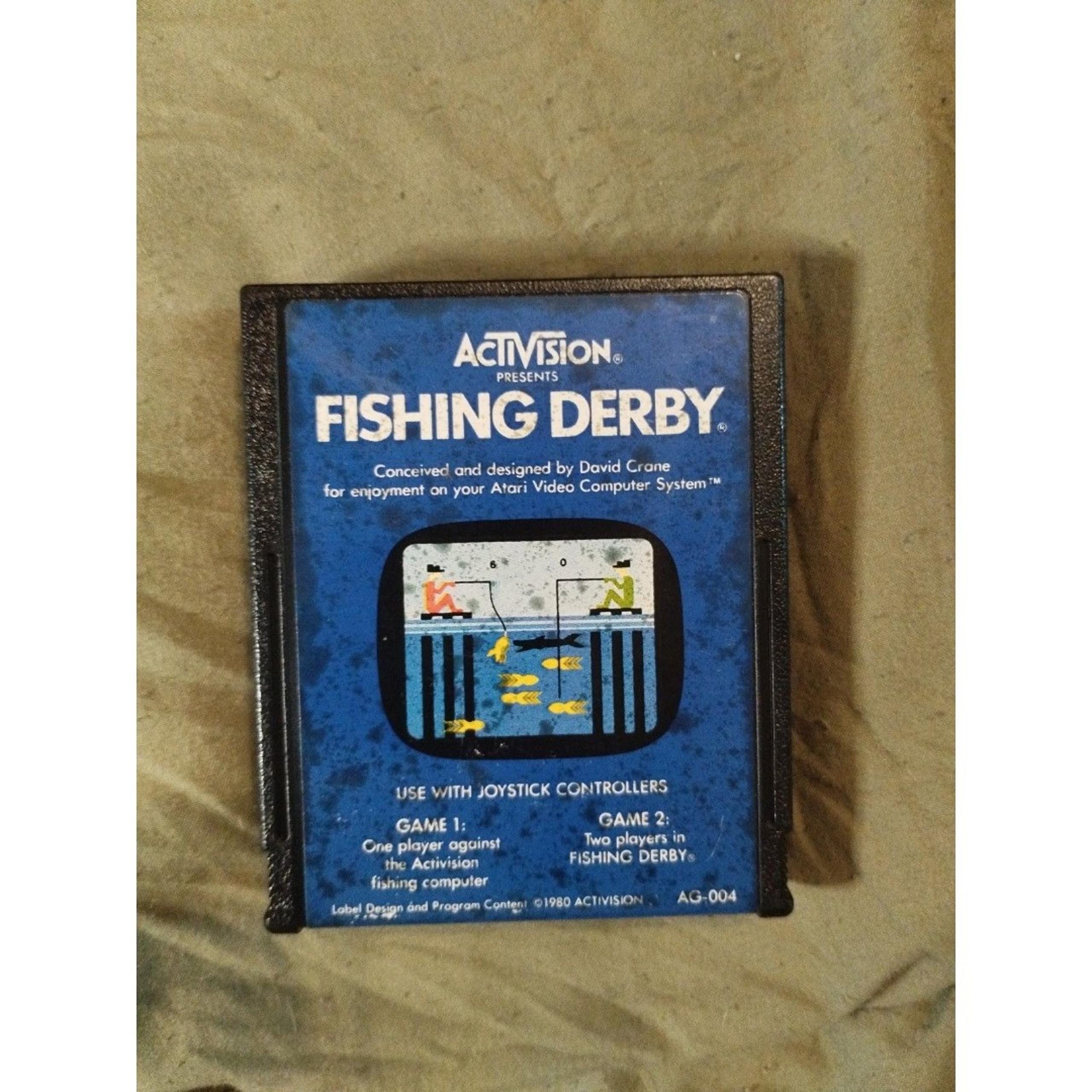 Fishing Derby for Atari 2600. Tested. Cartridge Only.
