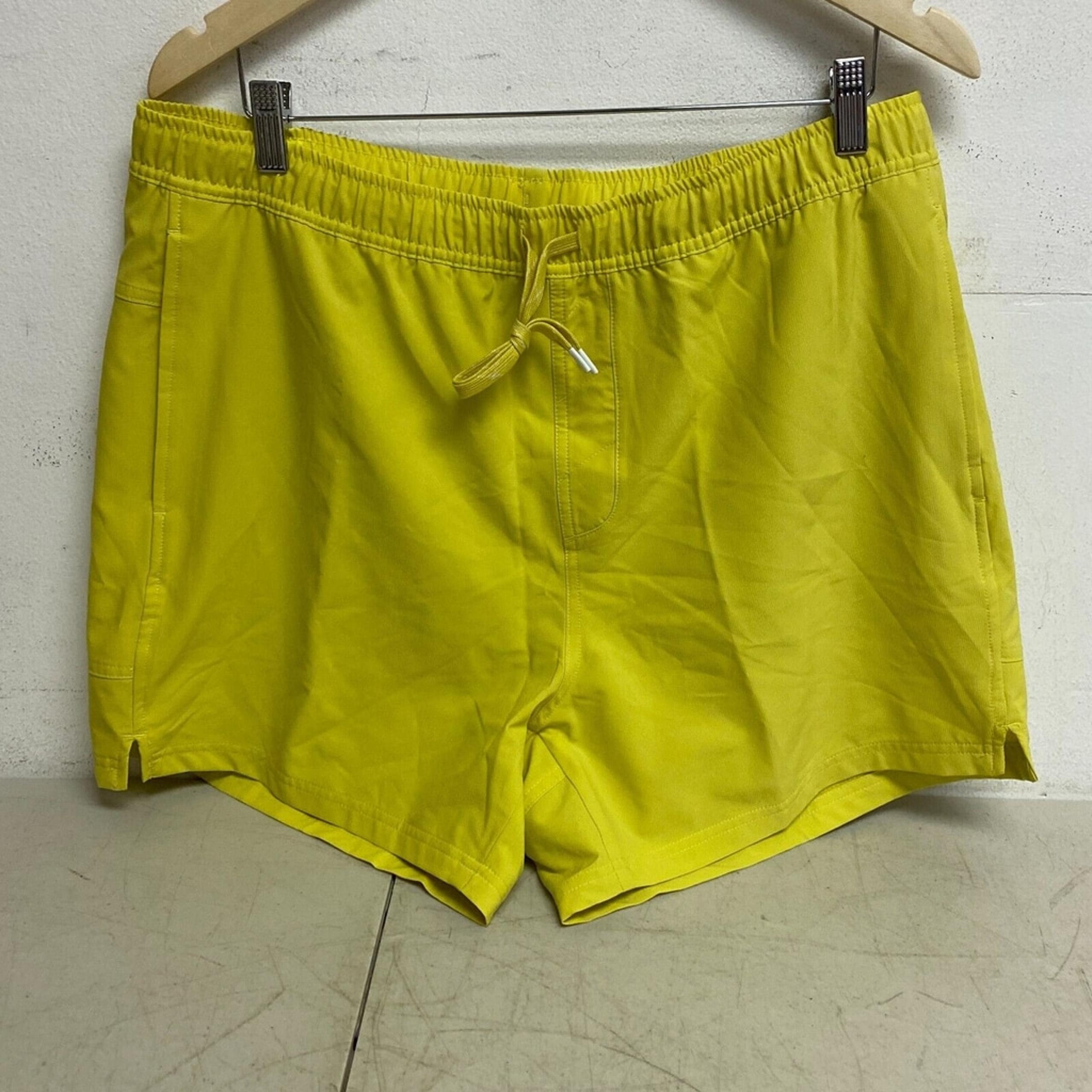 DSG Men's 6" Rec Active Pull on Short Multi Neon Tropics Size XL, DAM12111DP