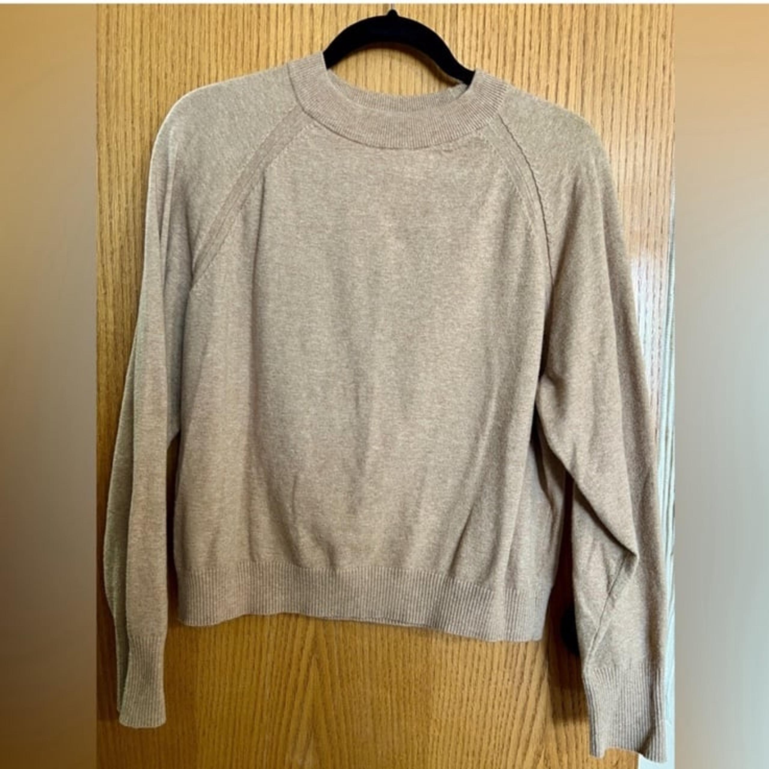 A New Day Women’s Fine Gauge Crewneck Sweater - Cream