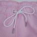 NEW Lands' End Men's Seersucker Swim Trunk Shorts Pink White Stripe 8 Medium