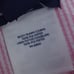 NEW Lands' End Men's Seersucker Swim Trunk Shorts Pink White Stripe 8 Medium