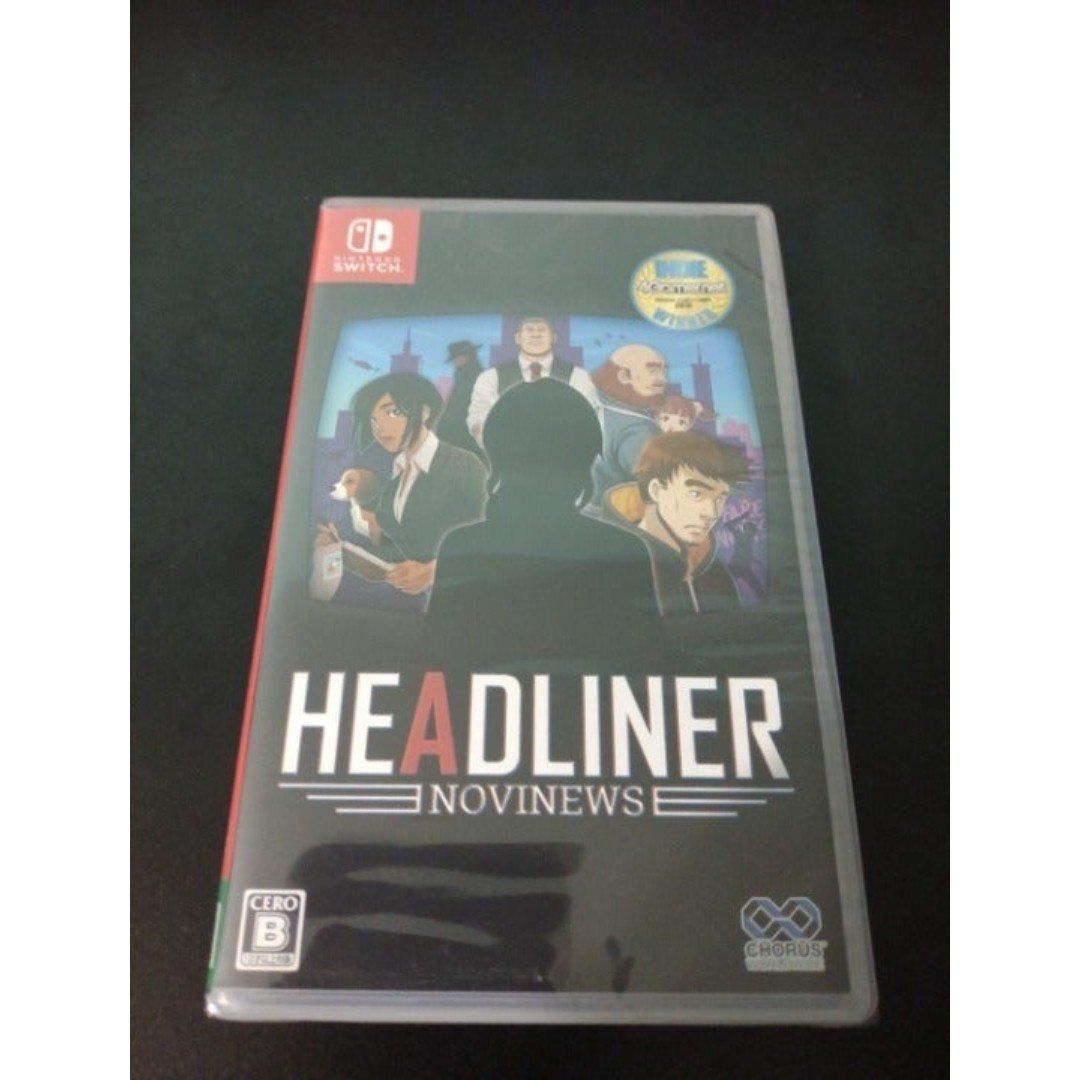 Headliner: Novinews on Nintendo Switch Brand New Japanese Import
