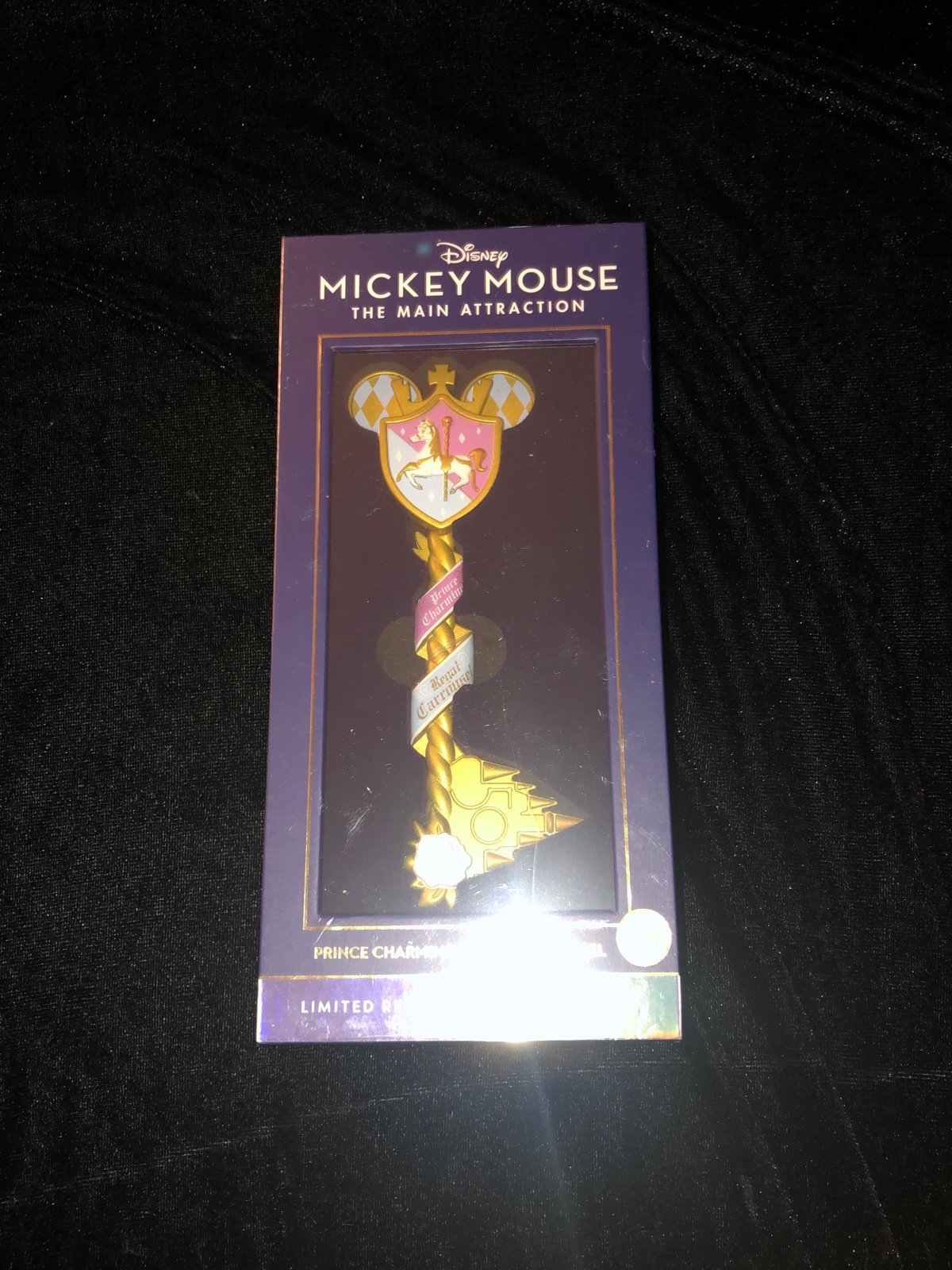 Disney Mickey Mouse: The Main Attraction Prince Charming Carousel Ke