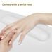 Manicure Nail Table Station Spa Beauty Salon Wheel Desk with Door & 4 Drawers