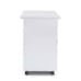 Manicure Nail Table Station Spa Beauty Salon Wheel Desk with Door & 4 Drawers