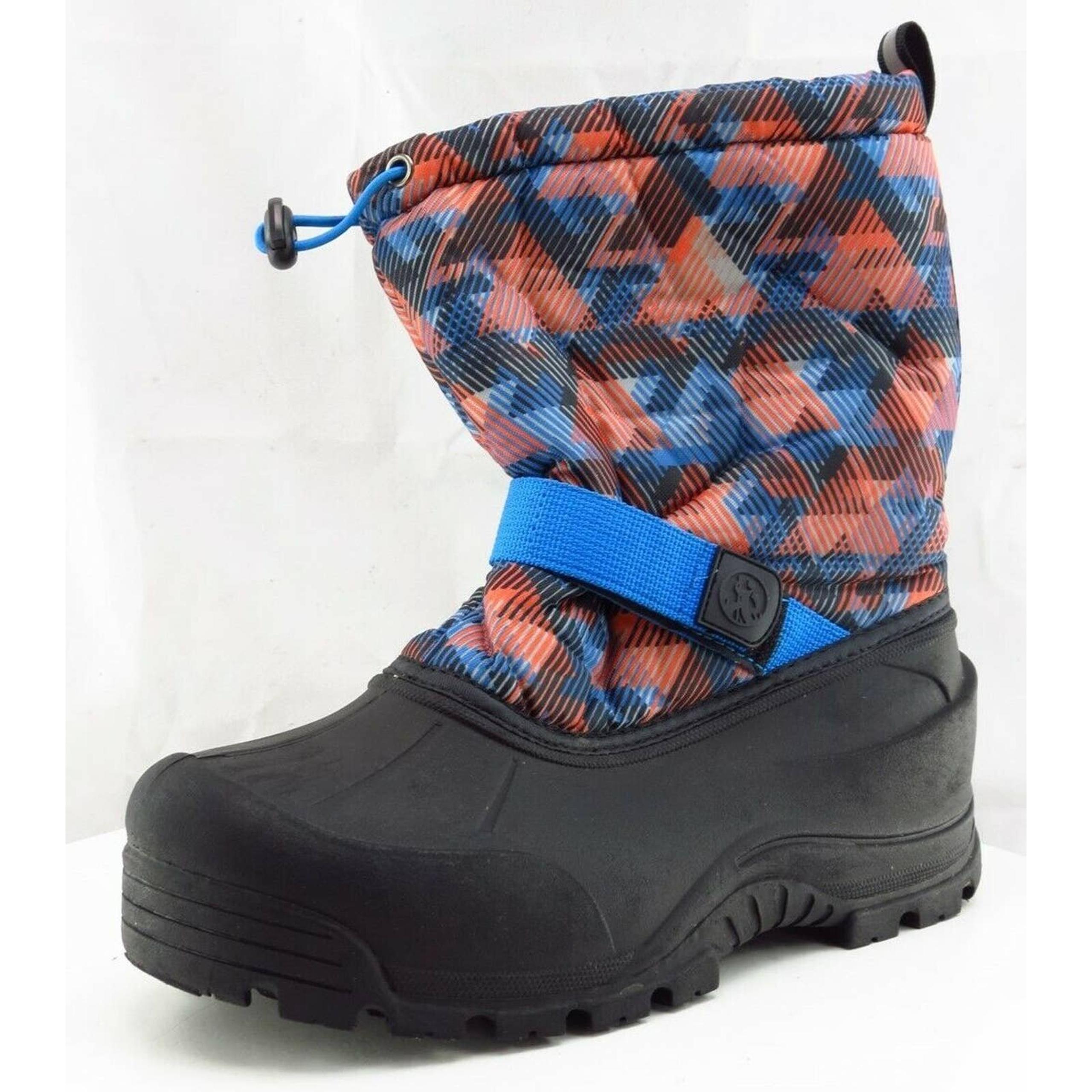 Northside Boot Sz 7 M Snow Boot Orange Fabric Women
