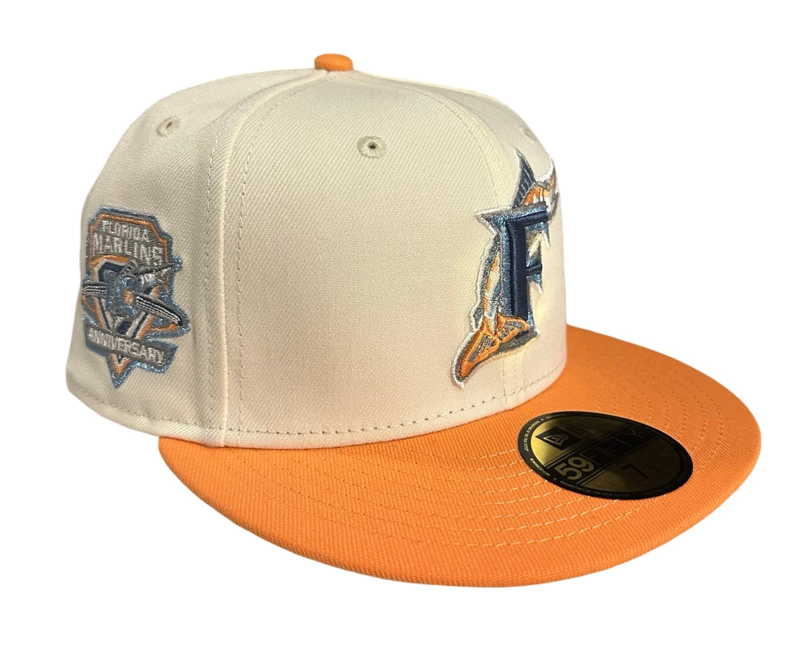 Florida Marlins COLOR PAC NEW ERA 59FIFTY Fitted Cap - Size 7 1/2