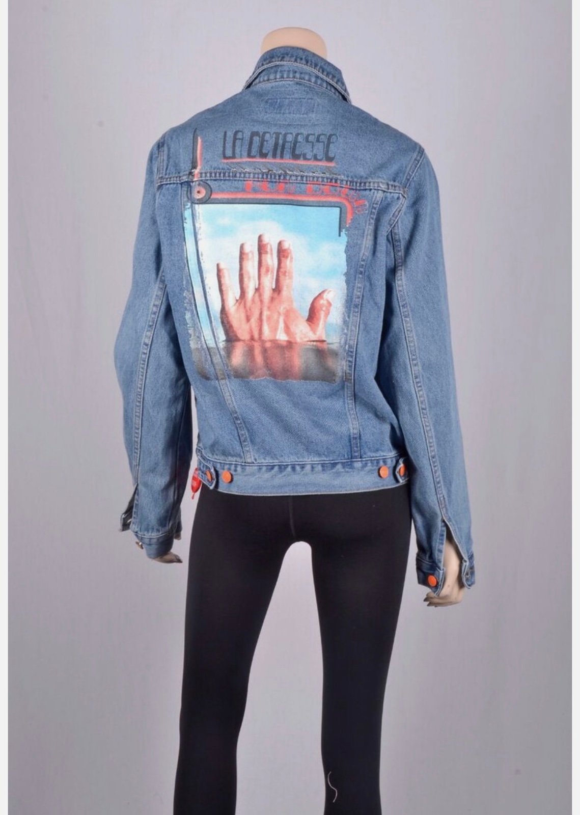 0 La Detresse Chrome Amnesia Denim Jacket