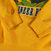 VTG 80s West Virginia Mountaineers Field Sweatshirt Medium Yellow Faded Crewneck
