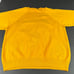 VTG 80s West Virginia Mountaineers Field Sweatshirt Medium Yellow Faded Crewneck