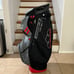 Sun Mountain C-130 14-Way Golf Cart Bag Black/Charcoal With Rain Cover