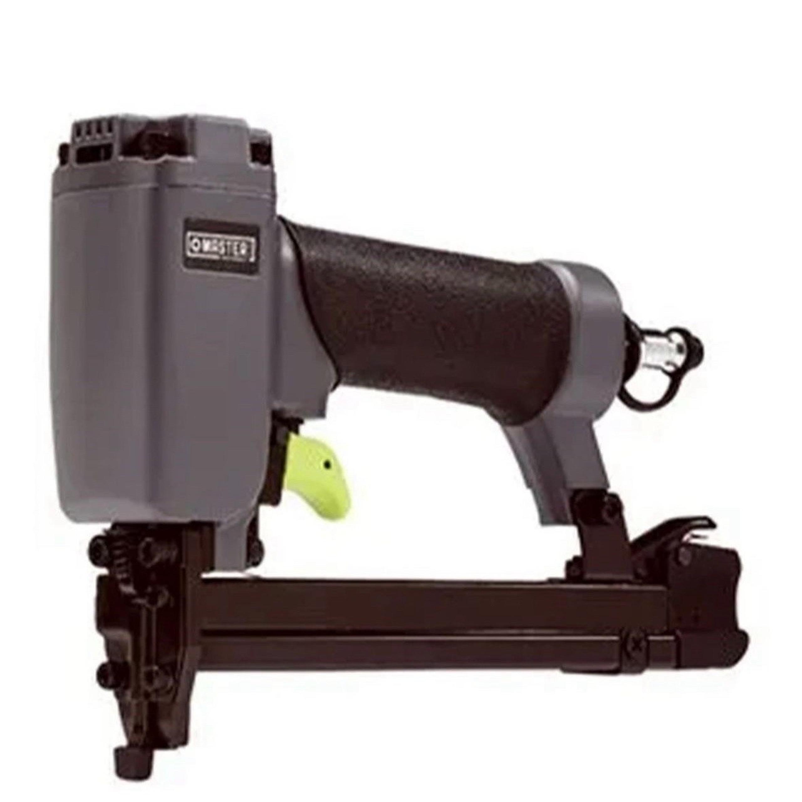 Master Mechanic 20 Gauge Pneumatic Upholstery Stapler Holds Up to 100 Fasteners