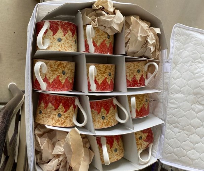 antique cups