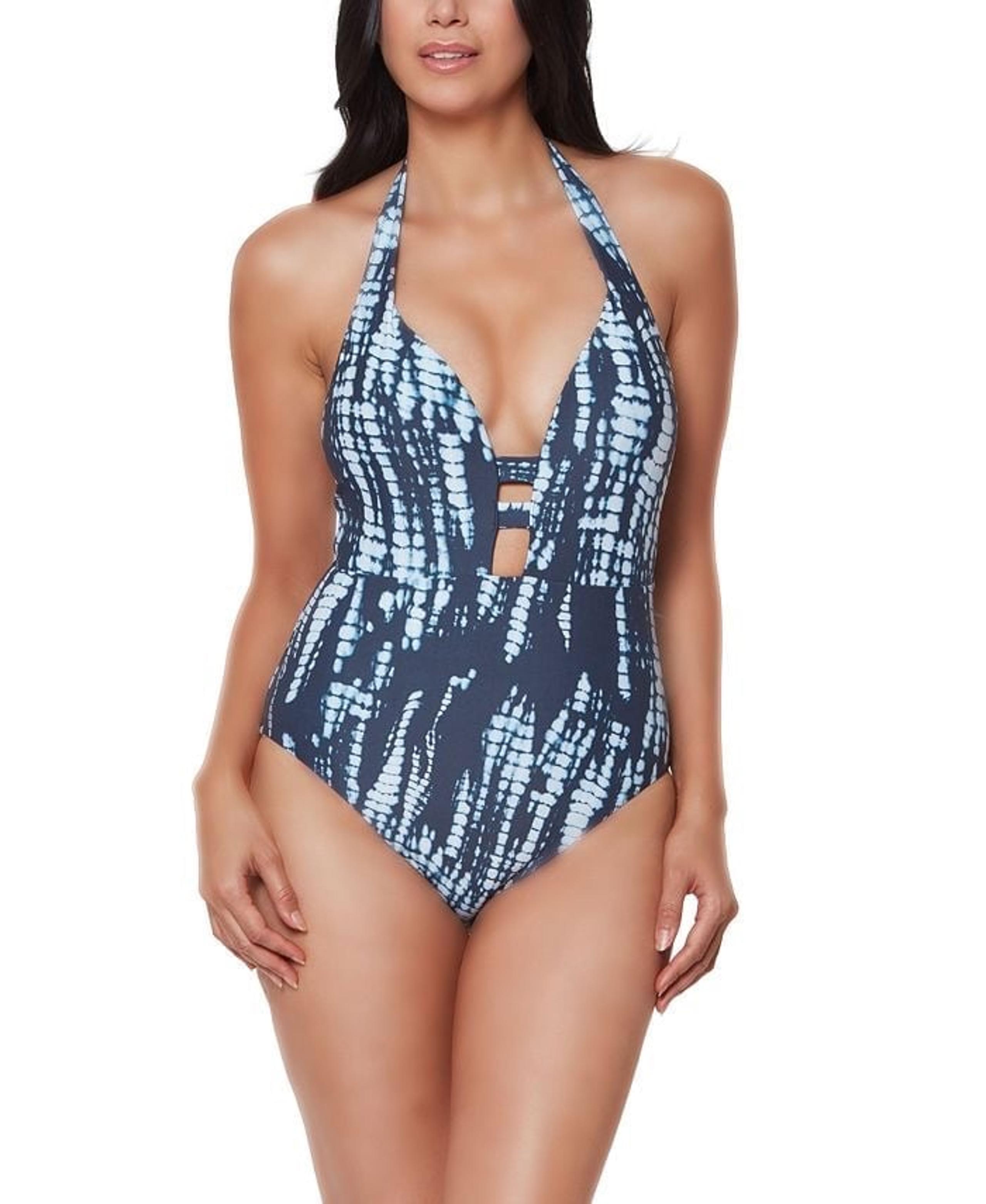BAR III Tie-Dyed One-Piece Swimsuit size XL