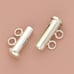 ⚡️clearance⚡️ sterling silver 2-strand tube jewelry making finding clasp