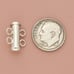 ⚡️clearance⚡️ sterling silver 2-strand tube jewelry making finding clasp