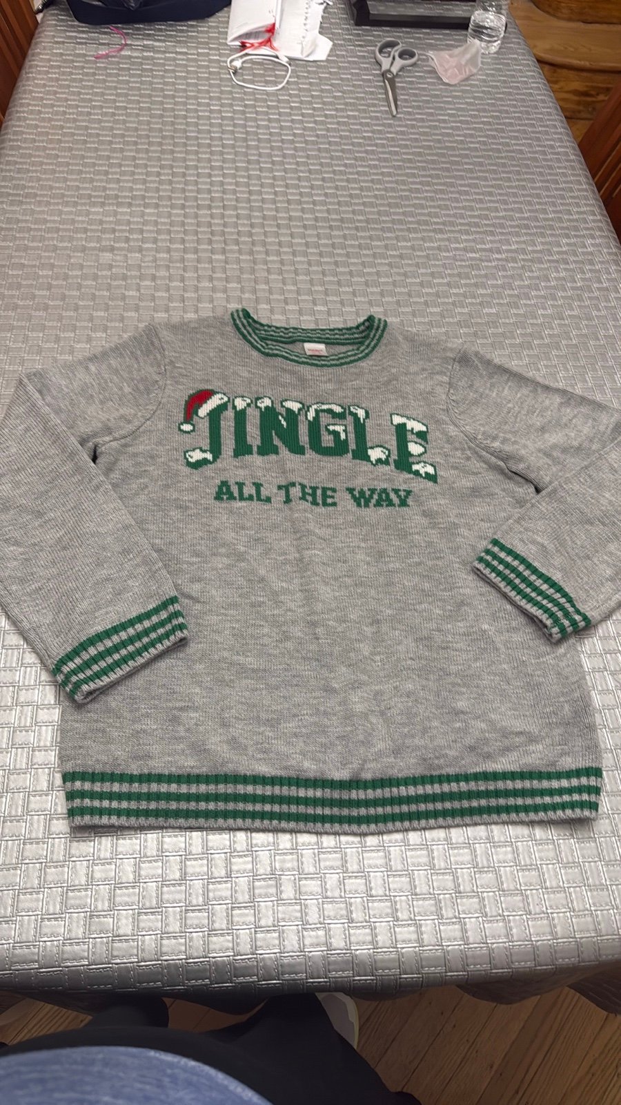 Holiday Time Boys Christmas “jingle all the way “ Sweater size xxl (16)