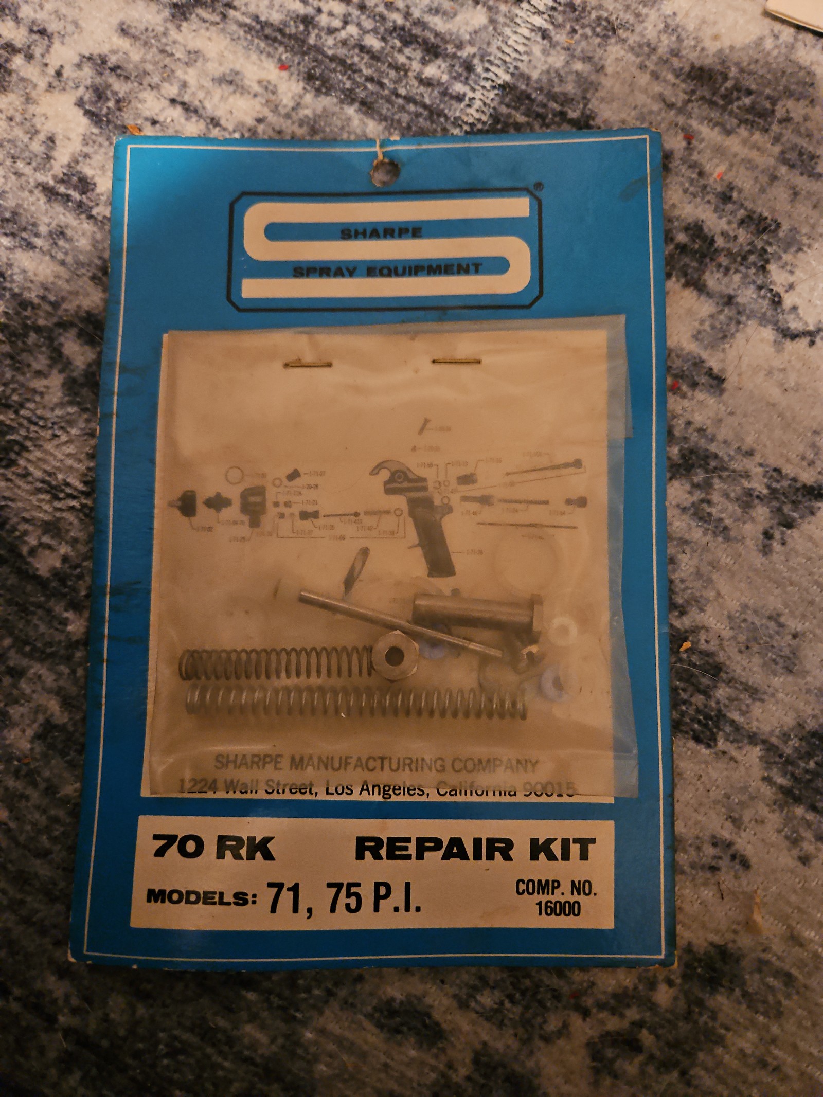 Sharpe spray repair kit 70 RK