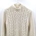Lauren Ralph Lauren Vintage Antique Cream Knit Funnel Neck Sweater