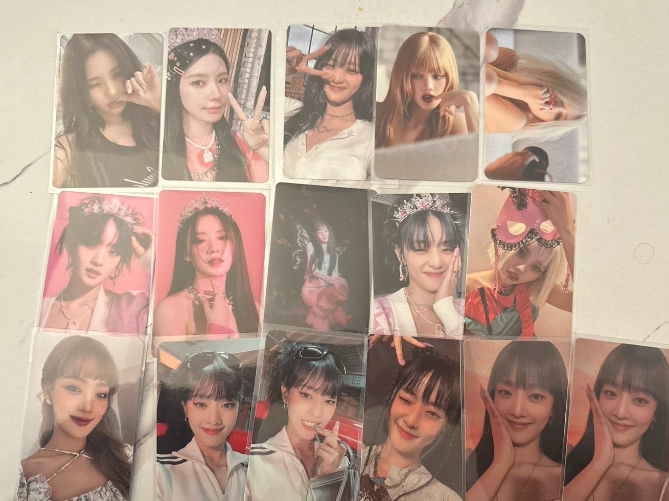 Gidle photocard set