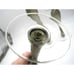 Set of Three MCM Hand Blown Glass Vintage Smoke Gray Candlestick Holders