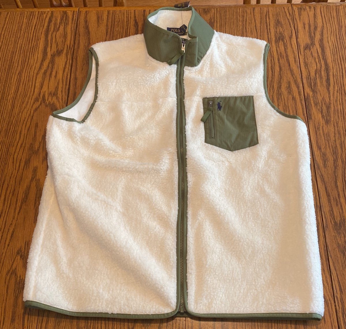 Ralph Lauren Polo Fleece Vest - SIZE XL