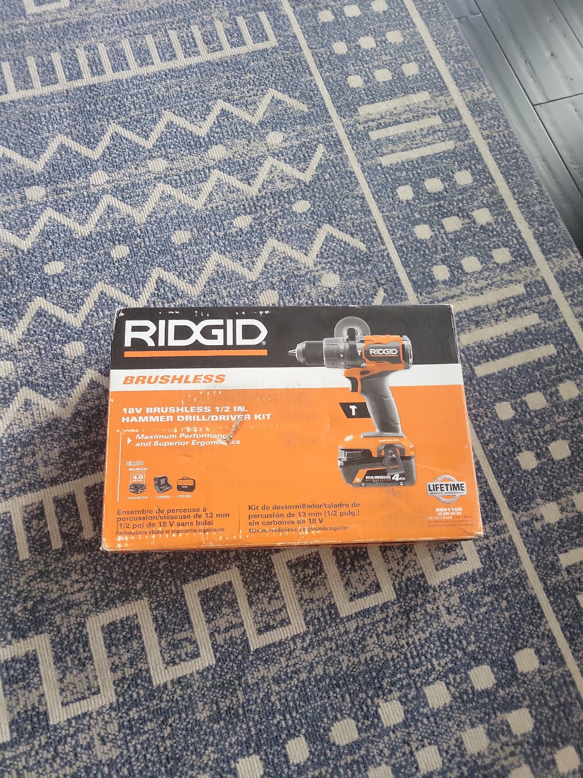 18V Brushless Cordless 1/2 in. Hammer Drill/Driver Kit with 4.0 Ah MAX Output Ba