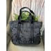 Coach 2012 Kyra Daisy Black Signature Tote Shoulder Bag