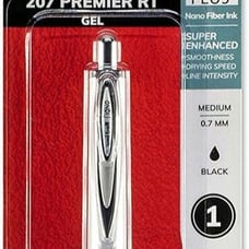 uni-ball 40108 Premier RT GEL Writing PEN Black Medium Ergonomic Sanford Uniball