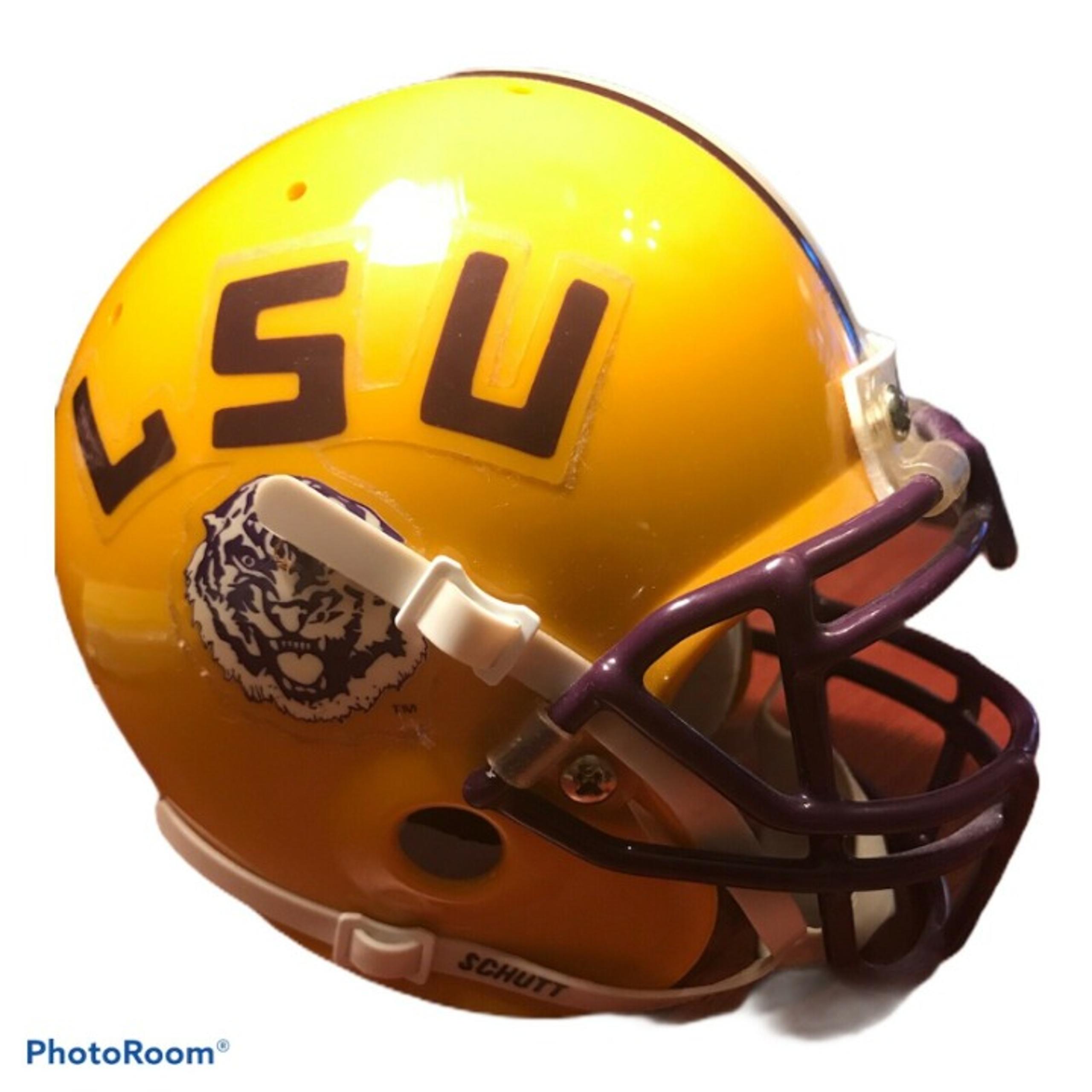 LSU Tigers Schutt Air  Mini Helme