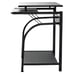 Comfort Products Stanton Computer Desk with Pull-out Keyboard Tray, Black