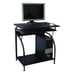 Comfort Products Stanton Computer Desk with Pull-out Keyboard Tray, Black