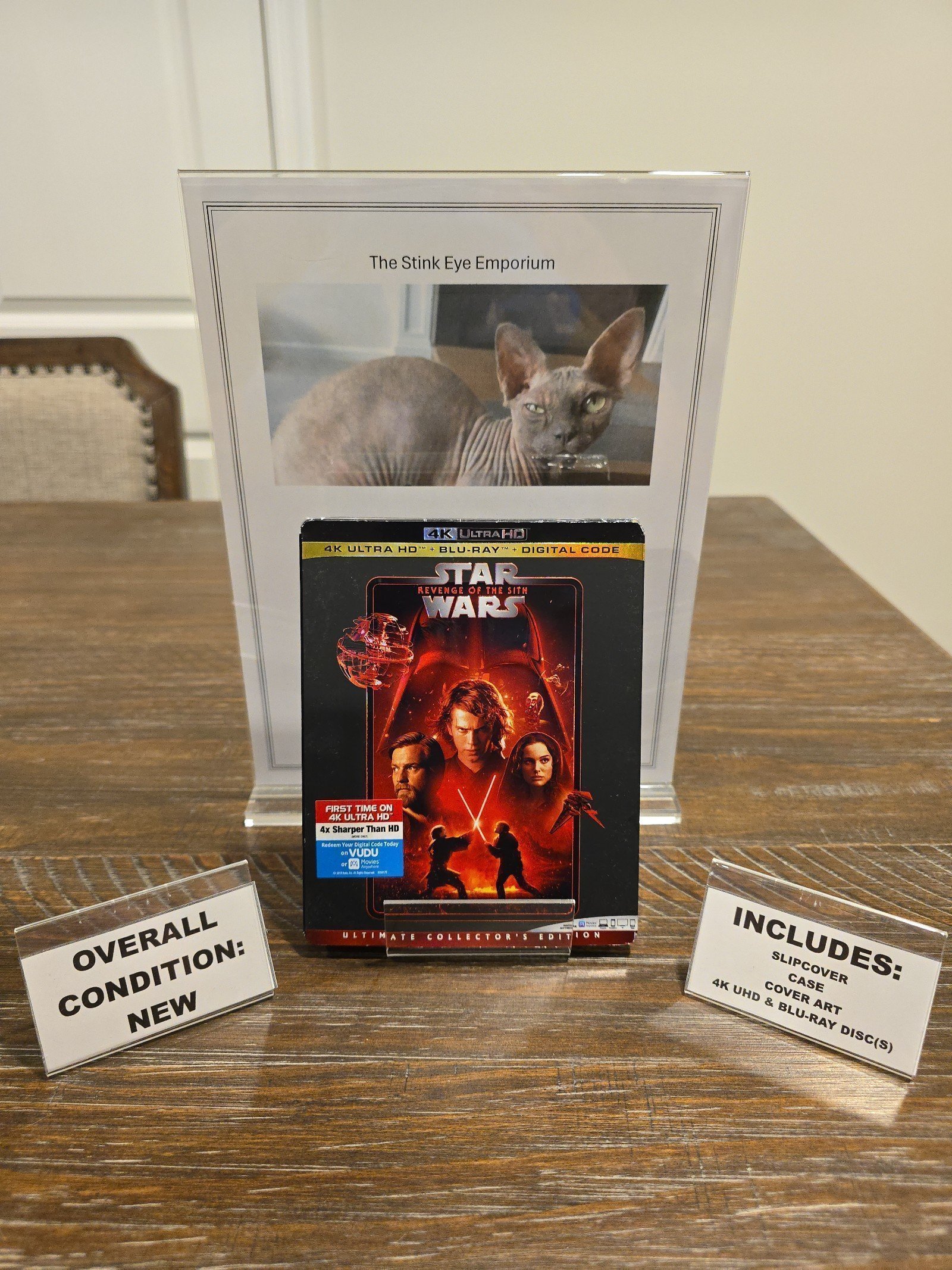 Star Wars Episode III Revenge of the Sith on 4K UHD and Blu-ray (2005) - AAGHL