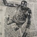 Rare VTG 1989 Michael Jordan Chicago Bulls Nikry Wall Tapestry Poster