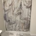 Grey Gold Marble Shower Curtain, Abstract Neutral Shower Curtain, 72x72 inches