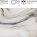 Grey Gold Marble Shower Curtain, Abstract Neutral Shower Curtain, 72x72 inches